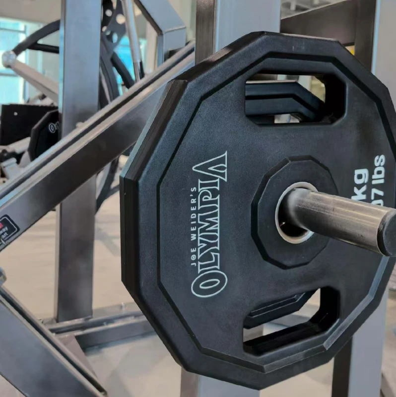 LDX-2051 2-hole Bumper Plate - CPU Plate in Barbell Plate Series | ShuangJia Wholesale Fitness Equipment